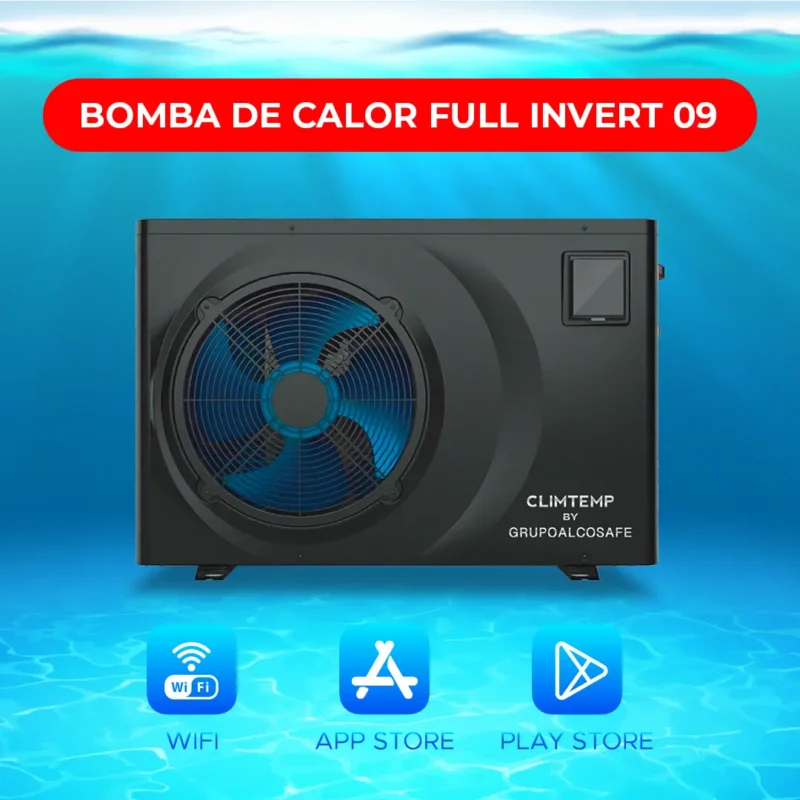 Pack Tinaja de pino revestida en fibra 1.90 mts. + Bomba de Calor Full Invert 09 + Manta Térmica 2x2 + Filtro Vulcano