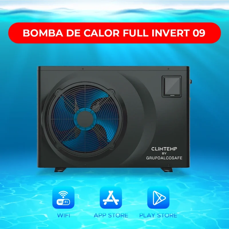 Promo Super Pack para Tinajas (Bomba de Calor Full Invert 09 + Manta 2x2 + Ionizador 25E)